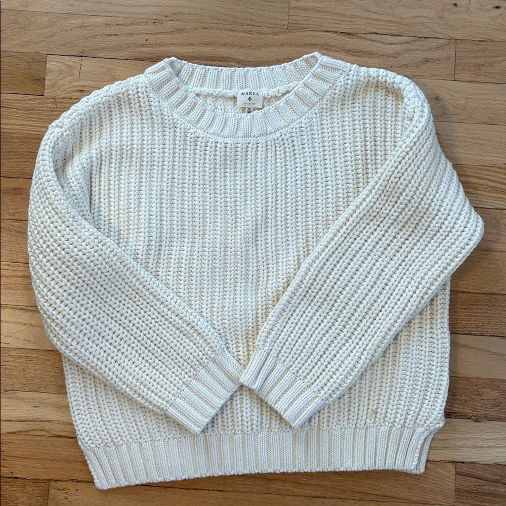 Cozy Cream Cowl-Neck Sweater - Picture 7 of 11